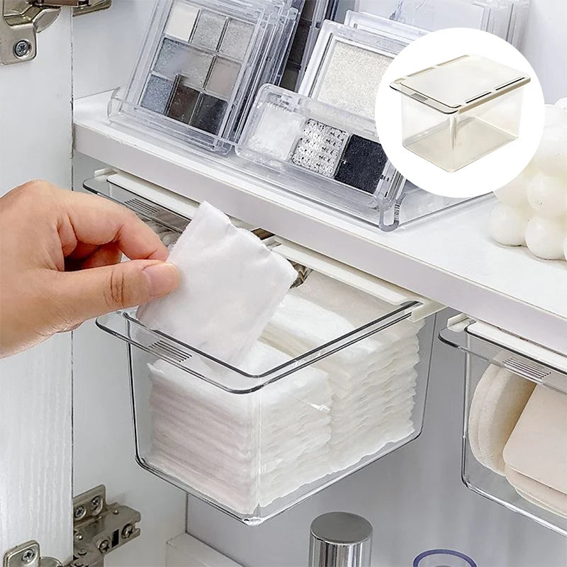 Transparent Bathroom Storage Drawer