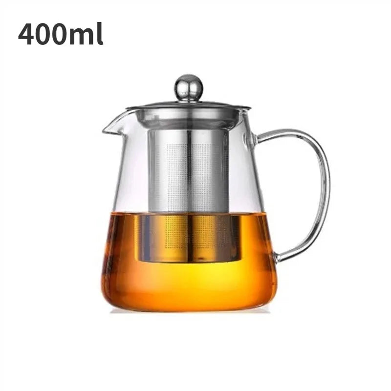 Premium Borosilicate Glass Teapot