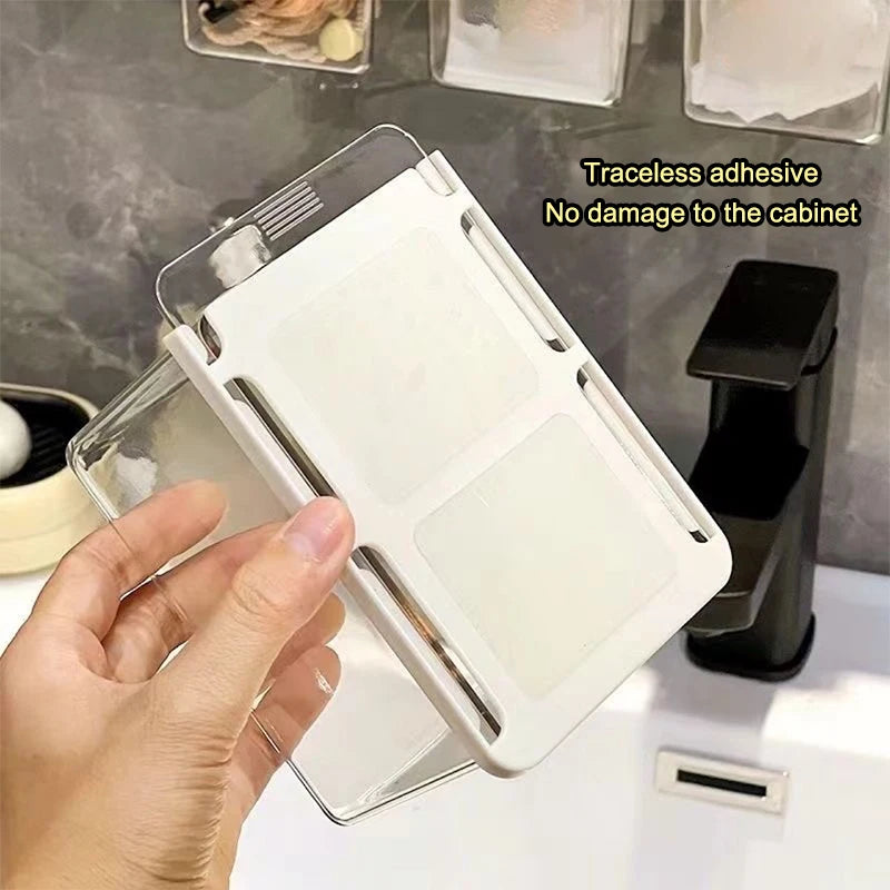 Transparent Bathroom Storage Drawer