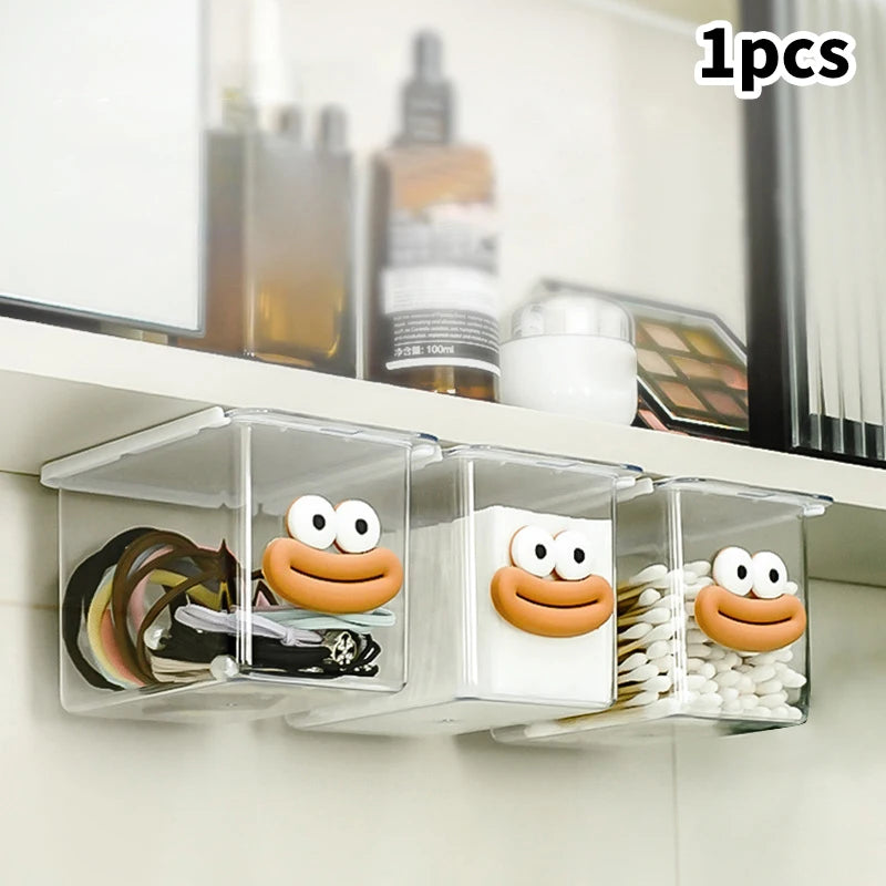 Transparent Bathroom Storage Drawer