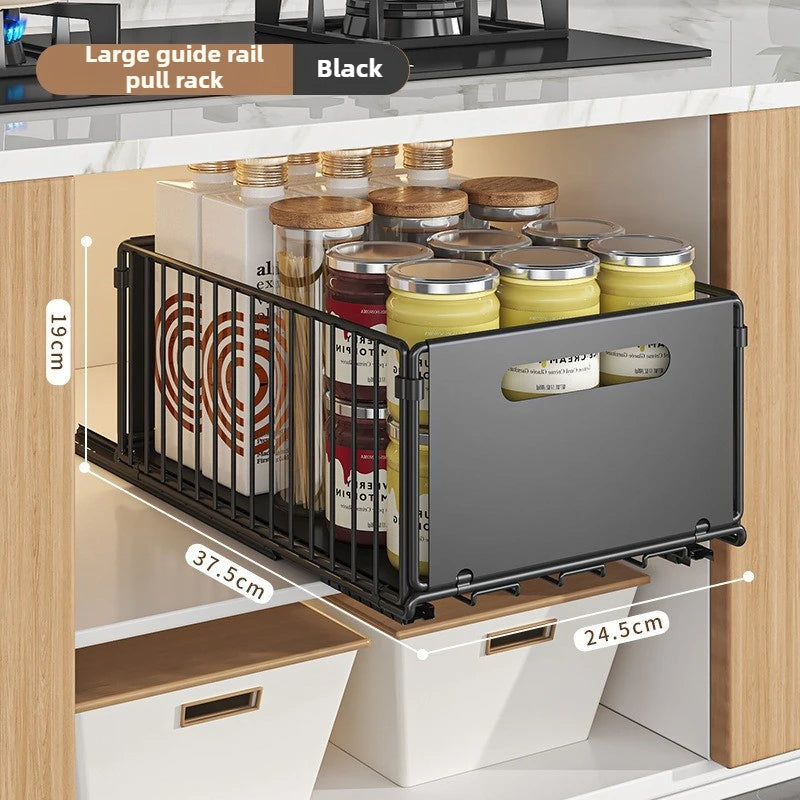 Pull-Out Cabinet Storage Organizer