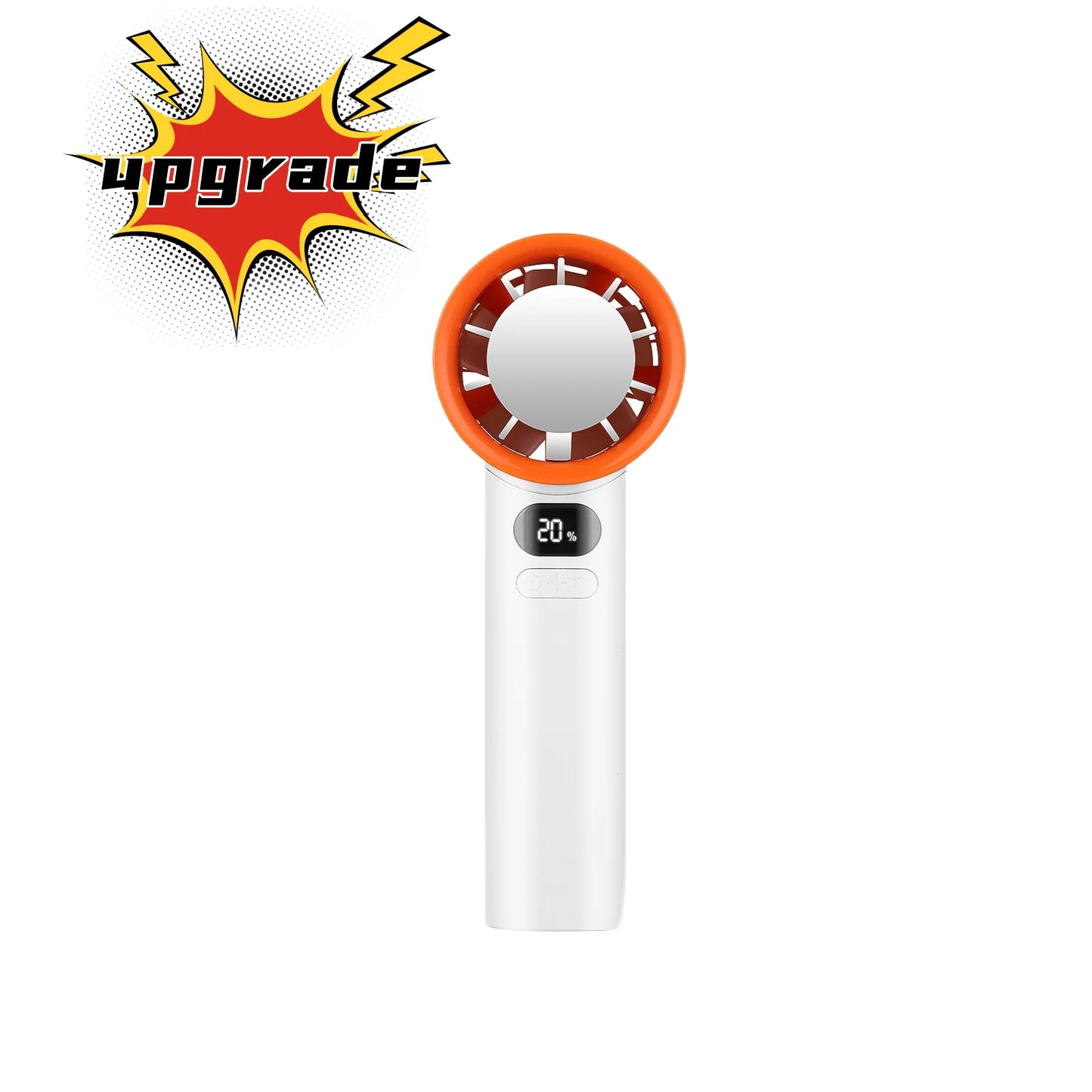 π Portable Bladeless Hand Fan β 120 Wind Speeds