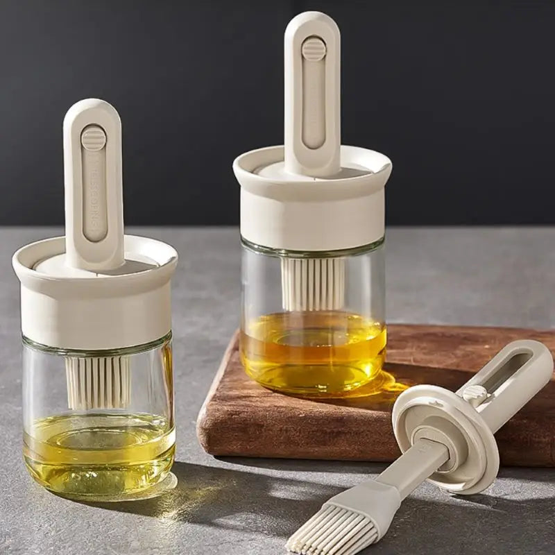 Oil Dispenser Brush Bottle