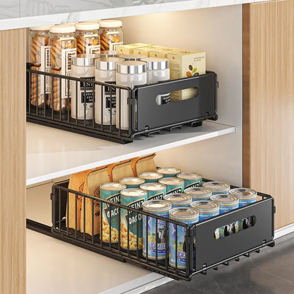 Pull-Out Cabinet Storage Organizer