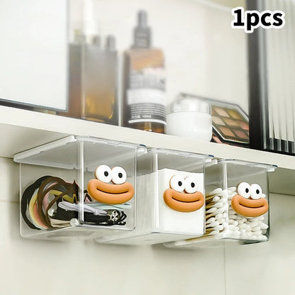 Transparent Bathroom Storage Drawer