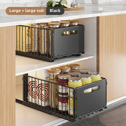 Pull-Out Cabinet Storage Organizer